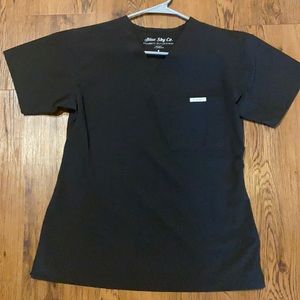 Brand new never worn blue sky scrubs set